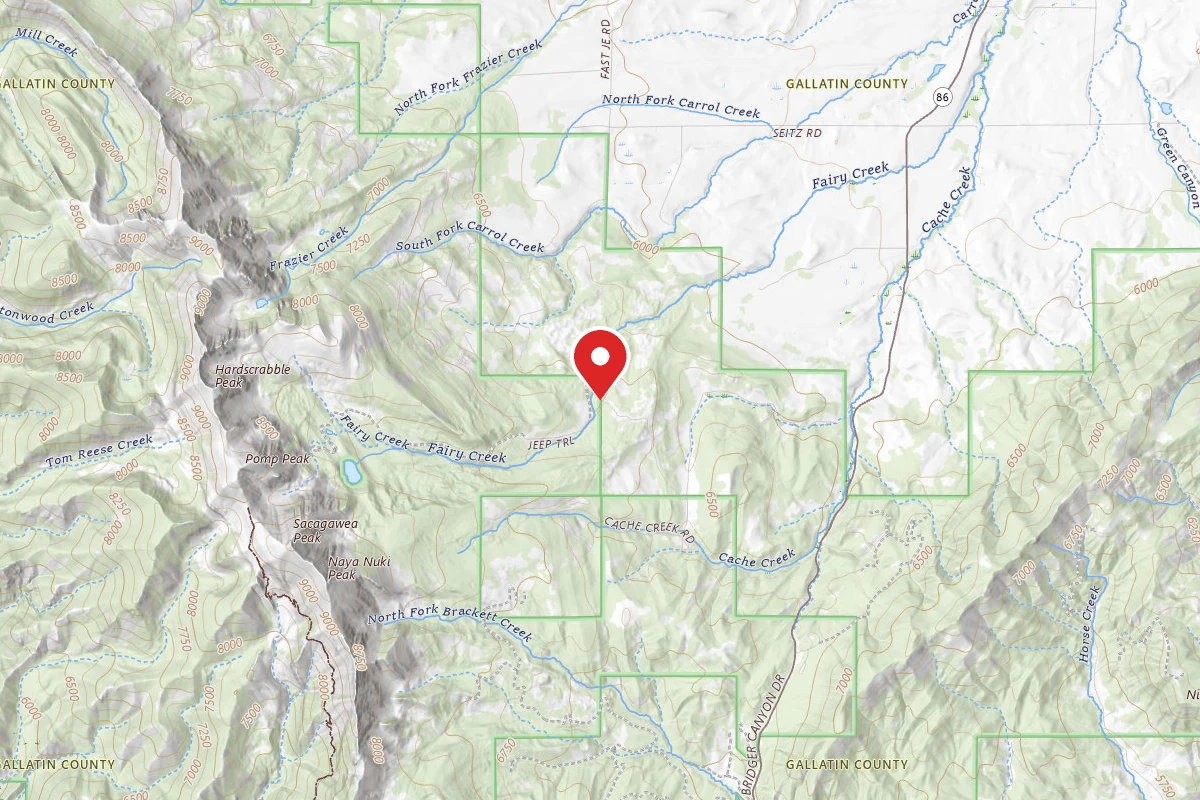 Custer Gallatin Dispersed Campsite FR74-06D