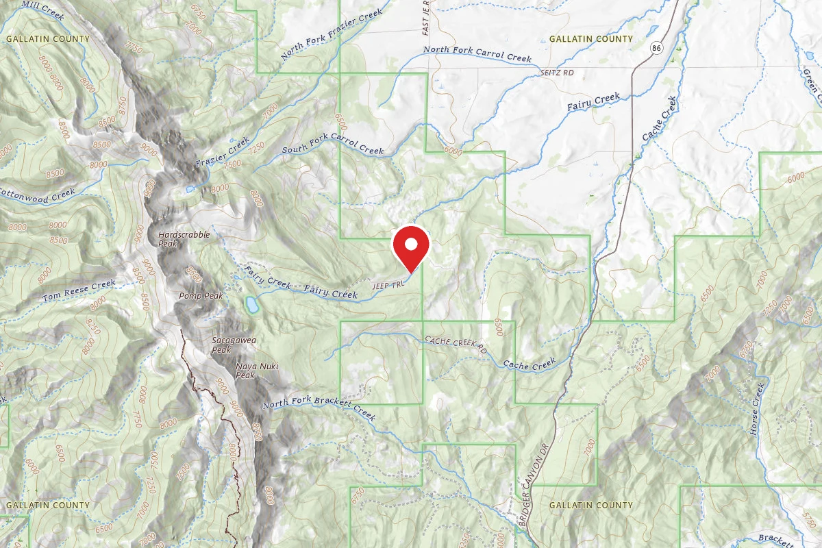 Custer Gallatin Dispersed Campsite FR74-08