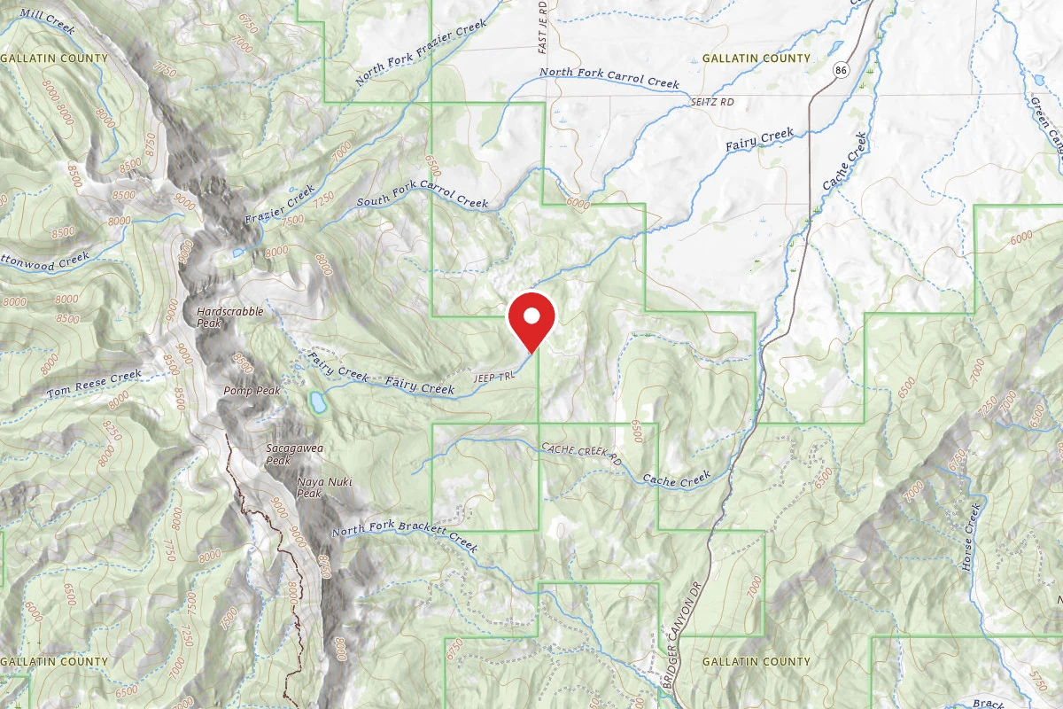Custer Gallatin Dispersed Campsite FR74-11
