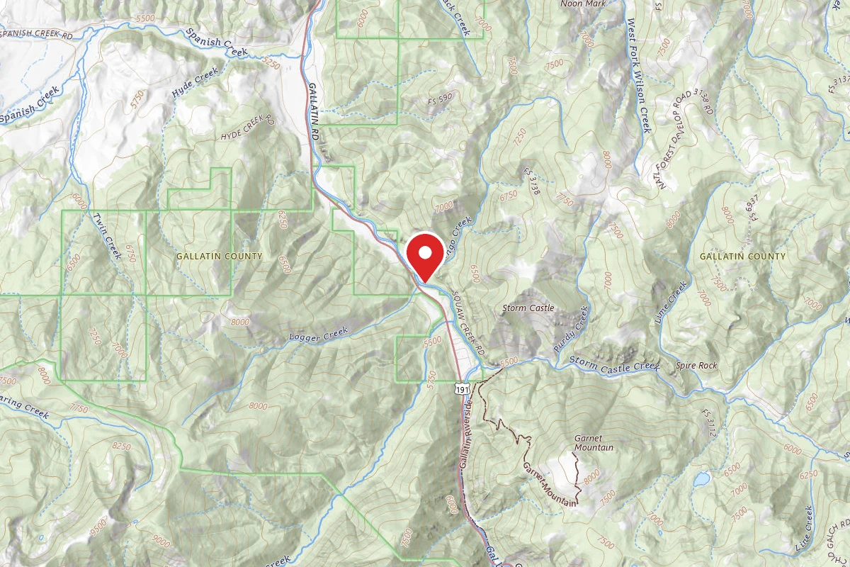 Custer Gallatin Dispersed Campsite FR132-29