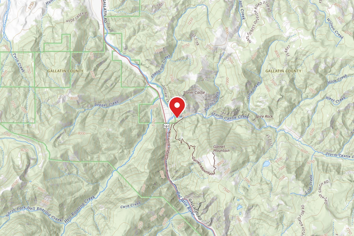 Custer Gallatin Dispersed Campsite FR132-32