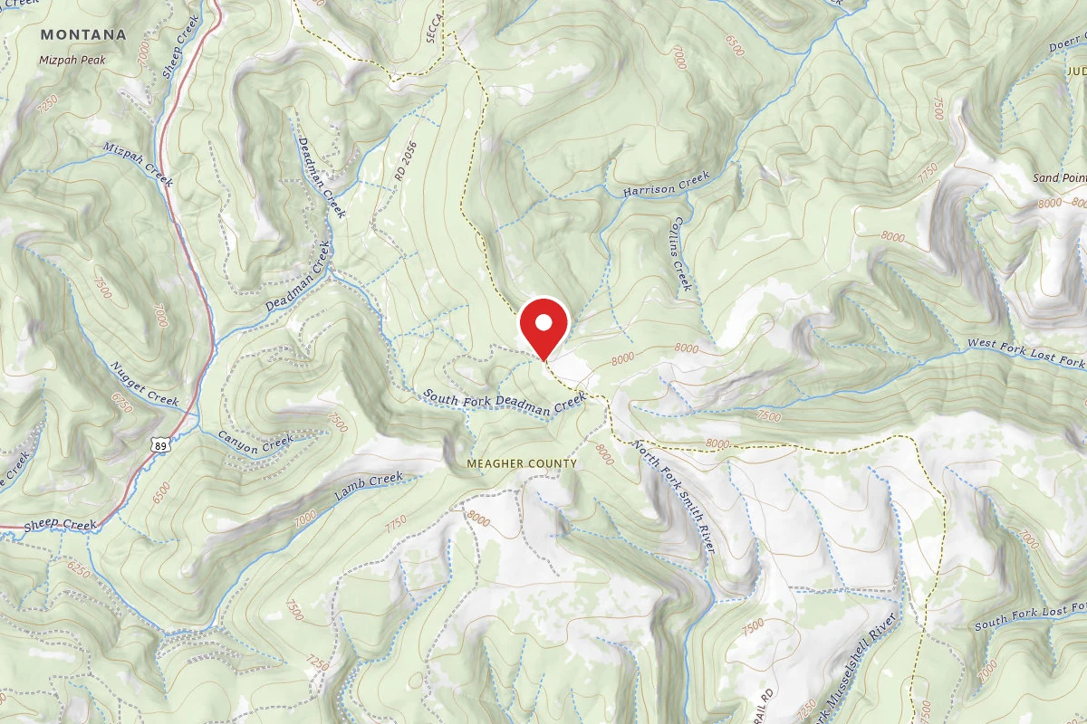 Helena-Lewis and Clark Dispersed Campsite SPUR PARK-487-11