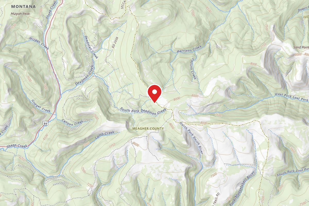 Helena-Lewis and Clark Dispersed Campsite SPUR PARK-487-13