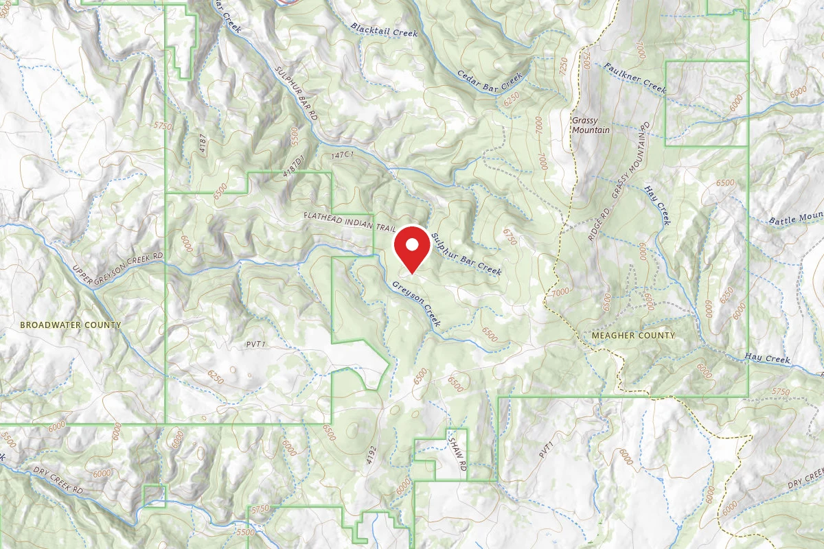 Helena-Lewis and Clark Dispersed Campsite SULPHUR BAR RD 147-006