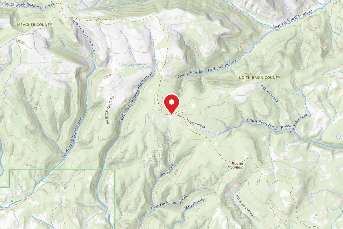 Helena-Lewis and Clark Dispersed Campsite LION-01