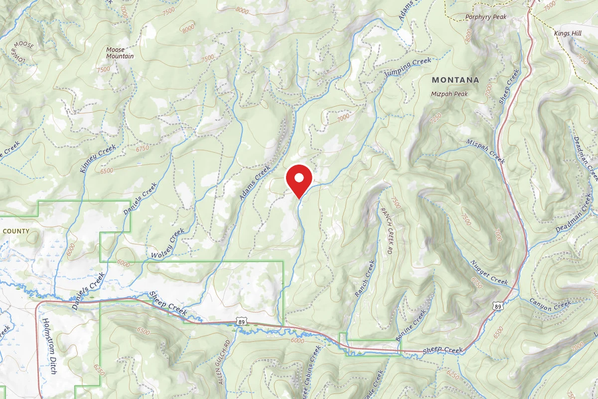 Helena-Lewis and Clark Dispersed Campsite JUMPING CREEK-6413-18