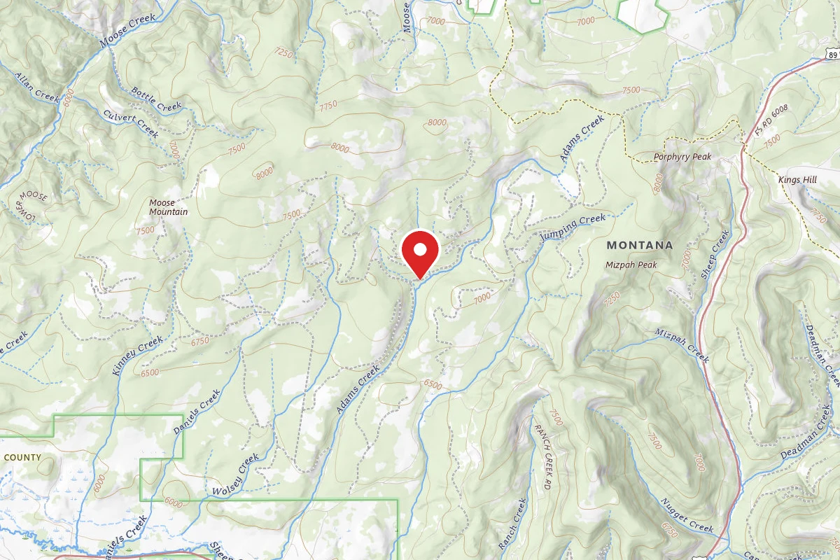 Helena-Lewis and Clark Dispersed Campsite ADAMS CREEK-6414-01