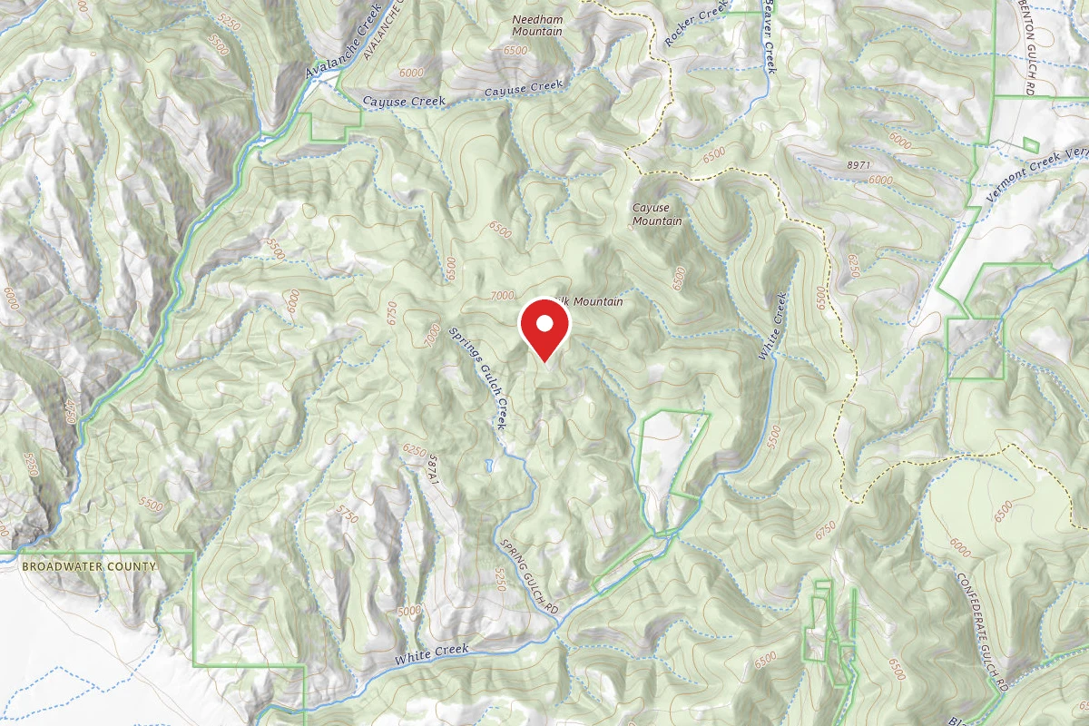 Helena-Lewis and Clark Dispersed Campsite SPRING GULCH RD 1020 005