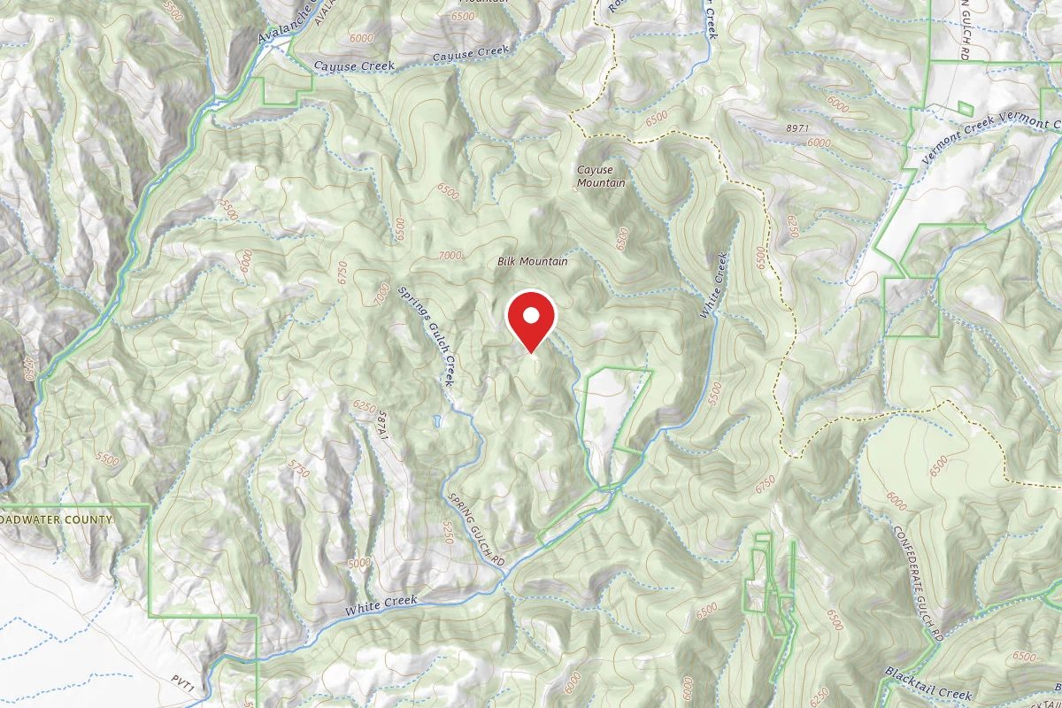 Helena-Lewis and Clark Dispersed Campsite SPRING GULCH RD 1020 006B