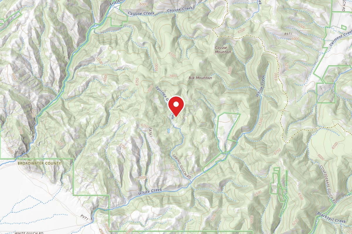 Helena-Lewis and Clark Dispersed Campsite SPRING GULCH RD 1020 007