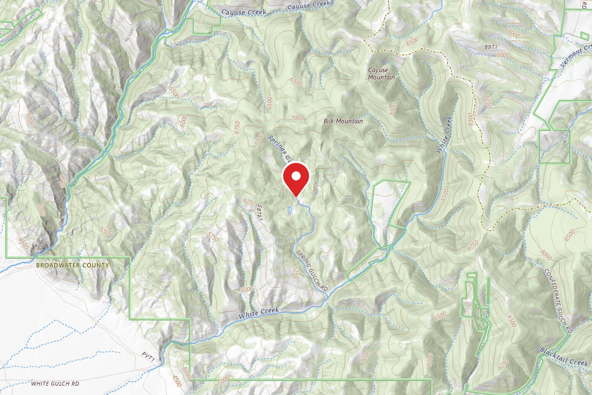 Helena-Lewis and Clark Dispersed Campsite SPRING GULCH RD 1020 008