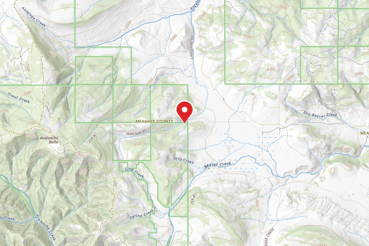 Helena-Lewis and Clark Dispersed Campsite WAGNER RD 259 001