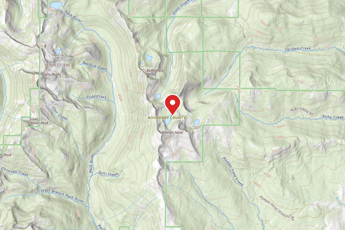 Idaho Panhandle Dispersed Campsite ROMAN NOSE UPPER LAKE (2)