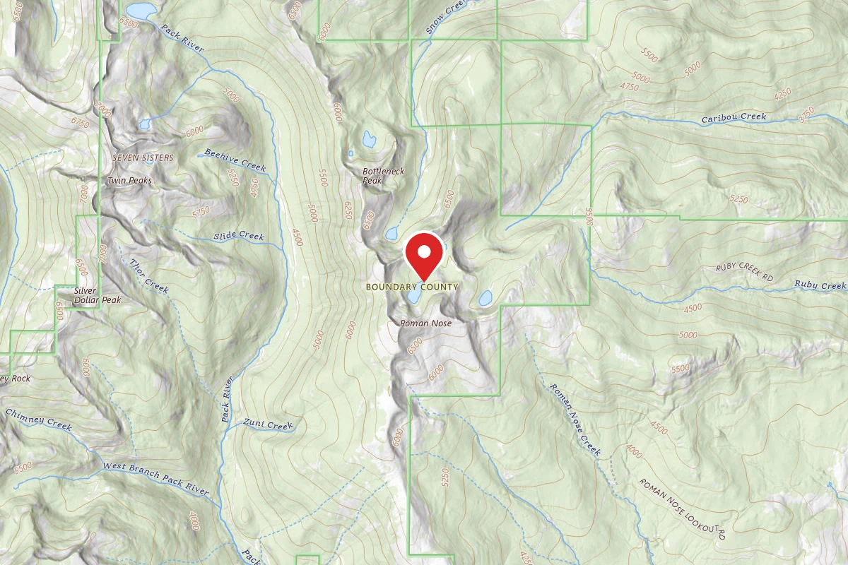 Idaho Panhandle Dispersed Campsite ROMAN NOSE UPPER LAKE (2)