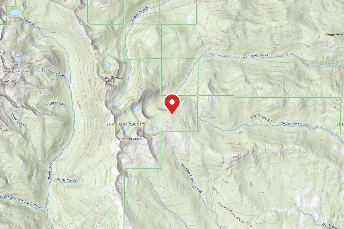 Idaho Panhandle Dispersed Campsite FS ROAD 2667 (ROMAN NOSE ACCESS)