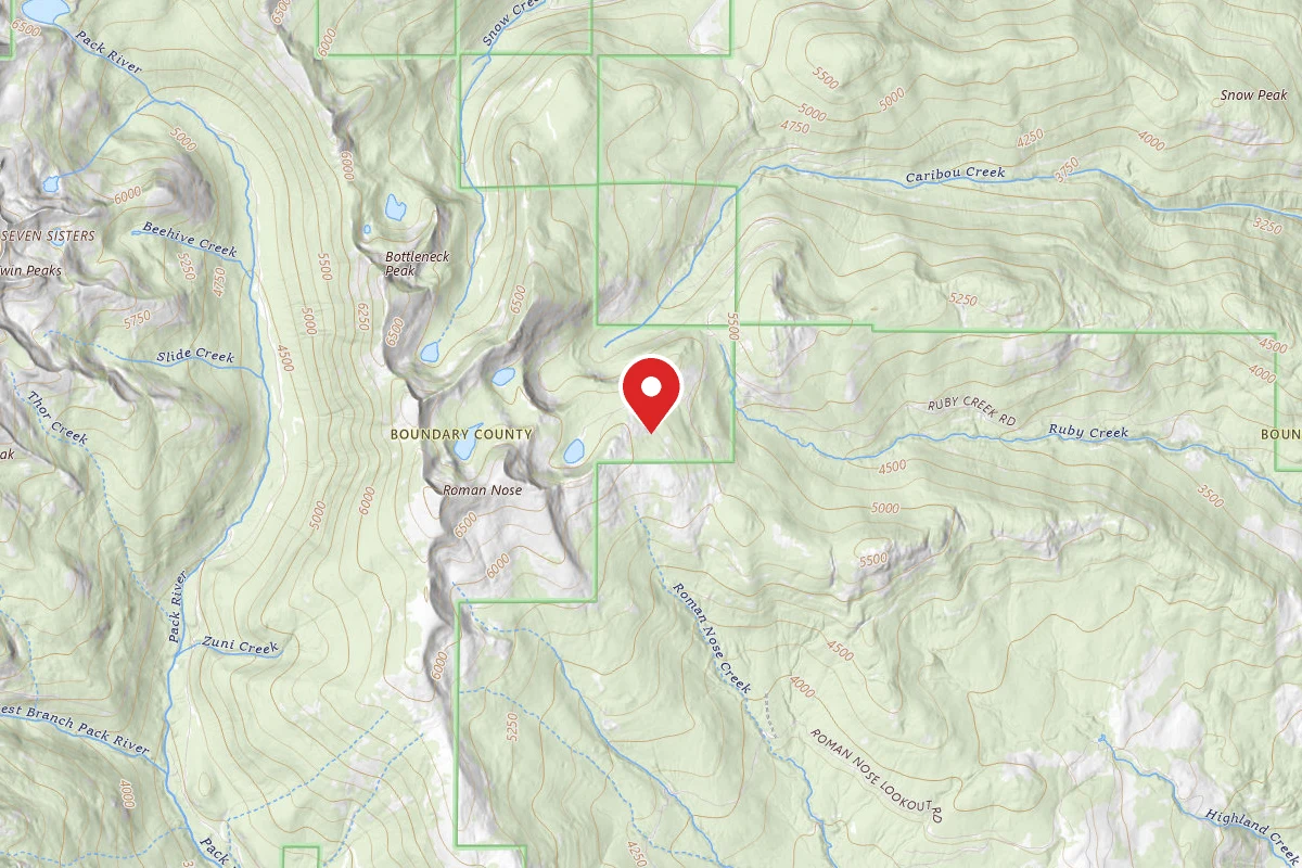 Idaho Panhandle Dispersed Campsite FS ROAD 2667 (ROMAN NOSE ACCESS)