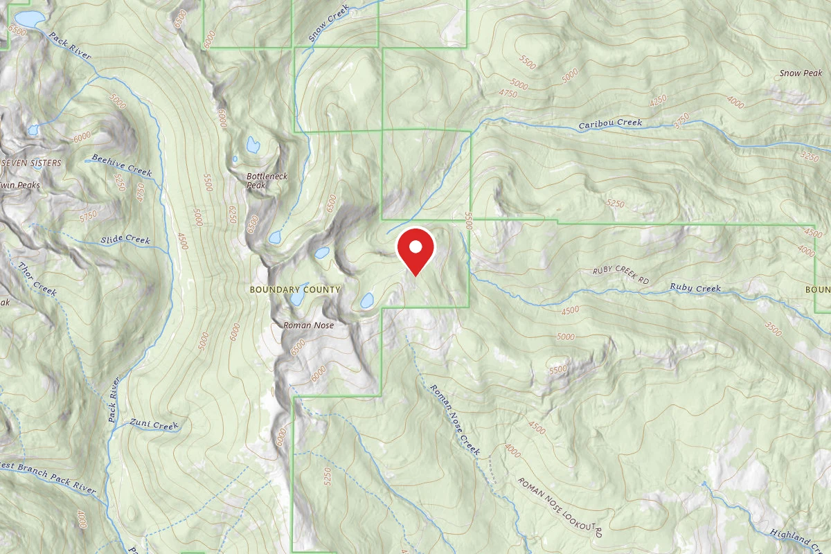 Idaho Panhandle Dispersed Campsite FS ROAD 2667 (ROMAN NOSE ACCESS)