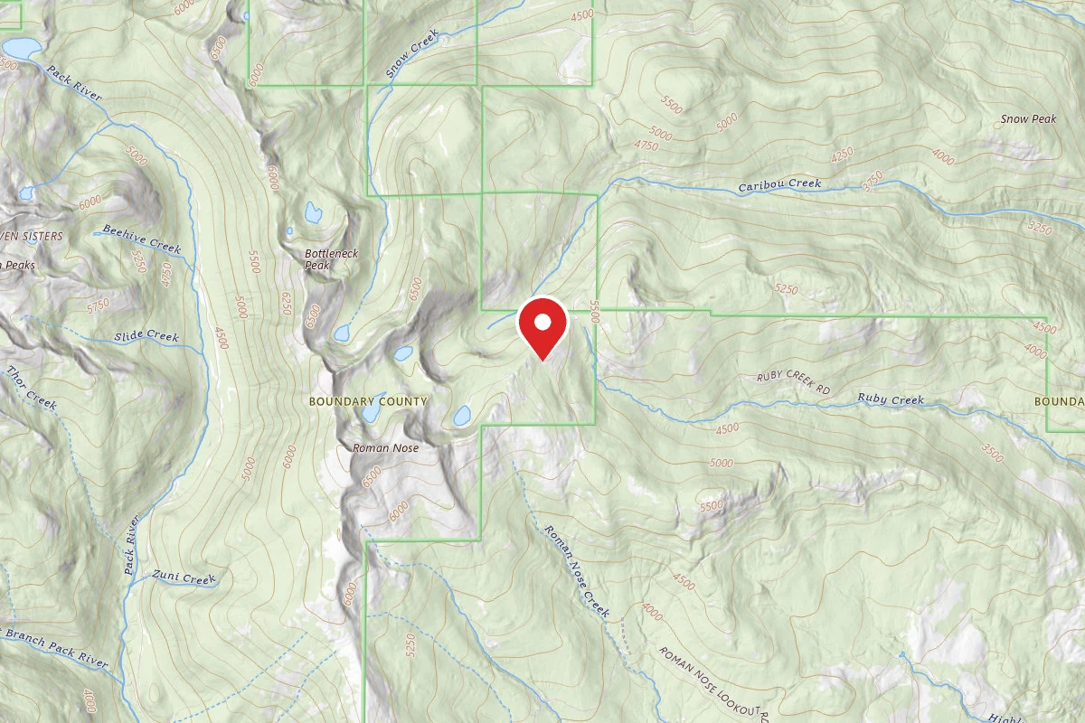 Idaho Panhandle Dispersed Campsite FS ROAD 2667 (ROMAN NOSE ACCESS)