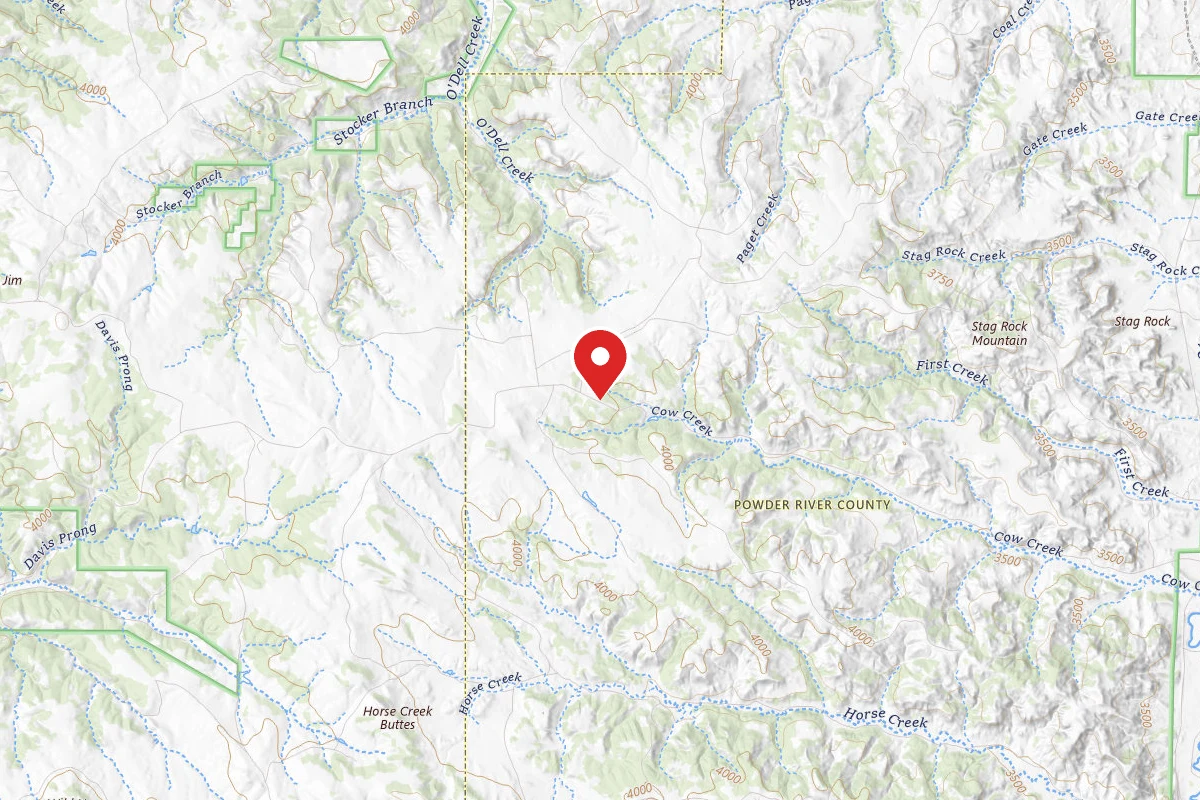 Custer Gallatin Dispersed Campsite FR4095A