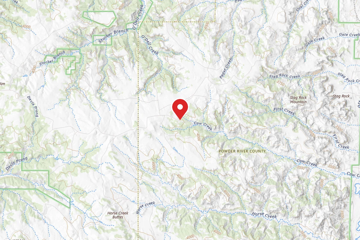 Custer Gallatin Dispersed Campsite FR4095B