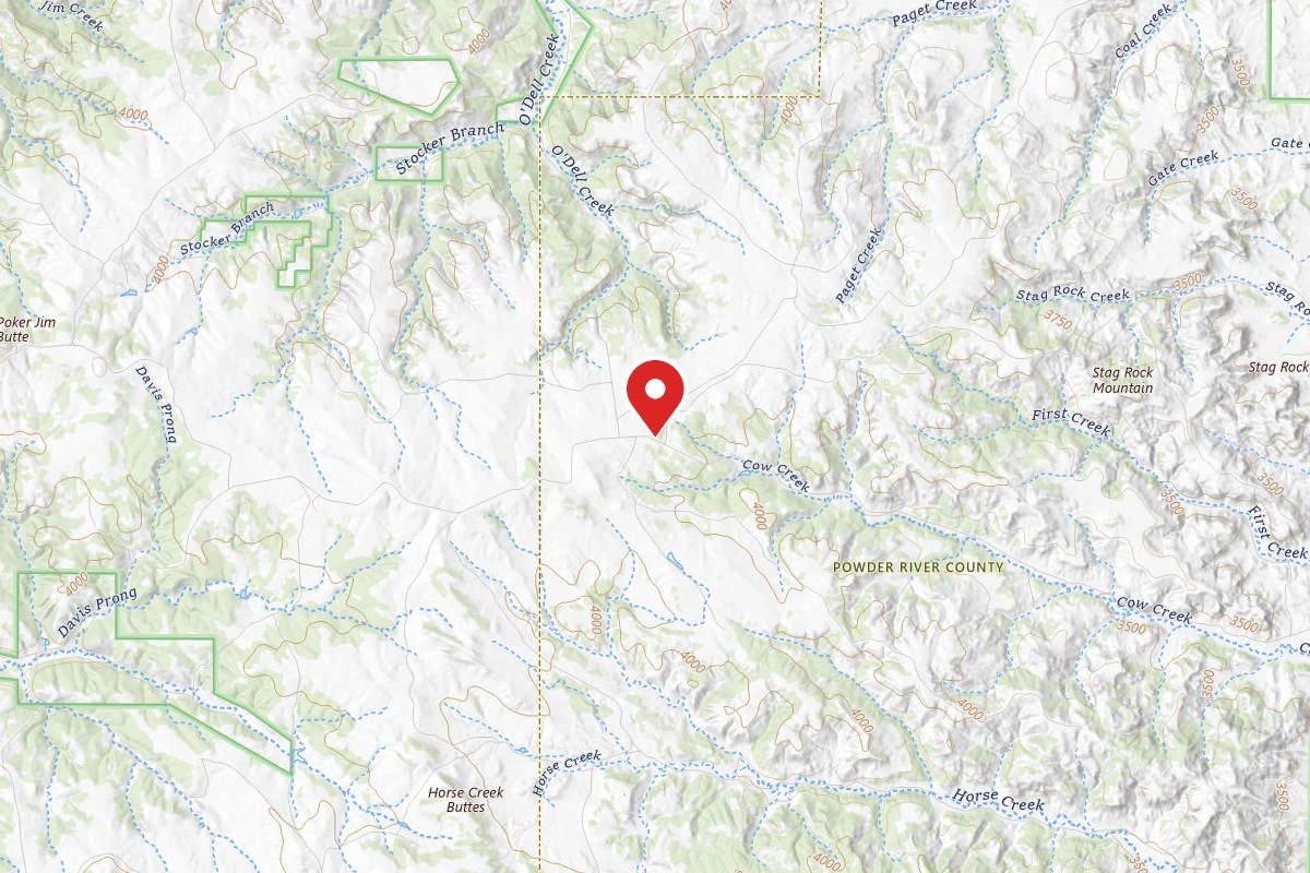 Custer Gallatin Dispersed Campsite FR4095D