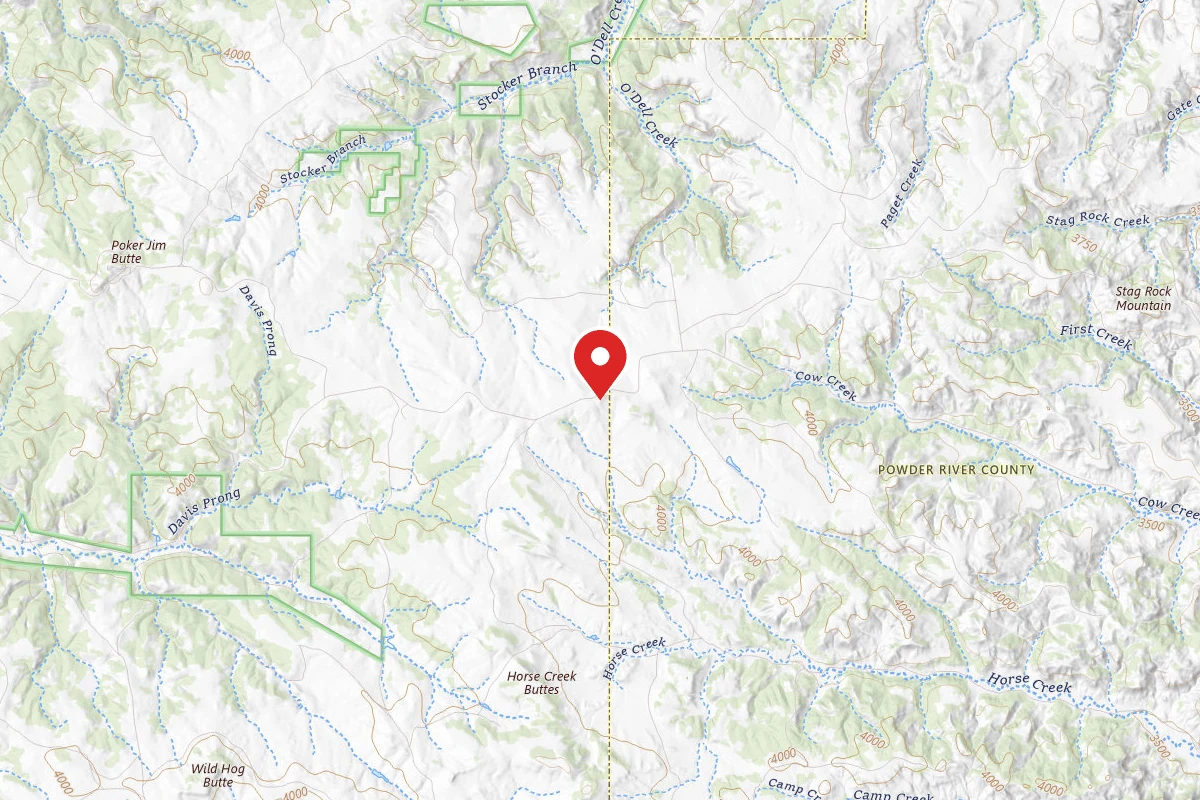 Custer Gallatin Dispersed Campsite FR4094B