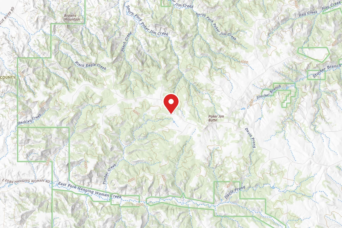 Custer Gallatin Dispersed Campsite FR4023