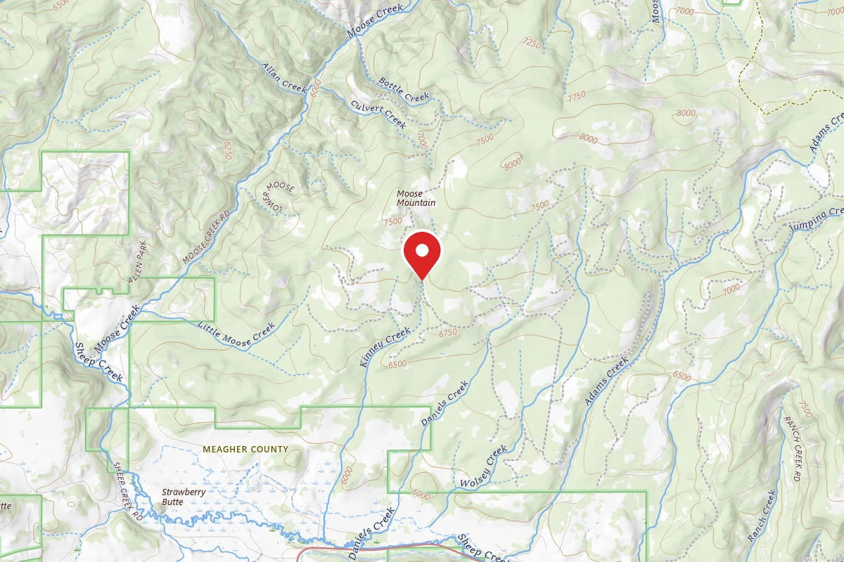Helena-Lewis and Clark Dispersed Campsite MOOSE MOUNTAIN-6412-05
