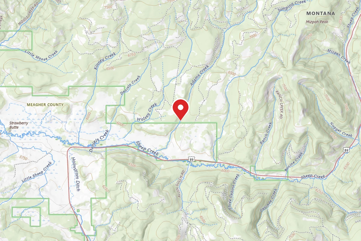 Helena-Lewis and Clark Dispersed Campsite MOOSE MOUNTAIN-6412-09