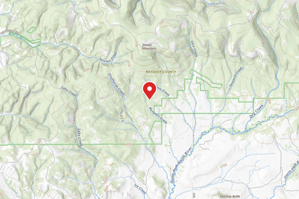 Helena-Lewis and Clark Dispersed Campsite BANGTAIL CREEK-830-02