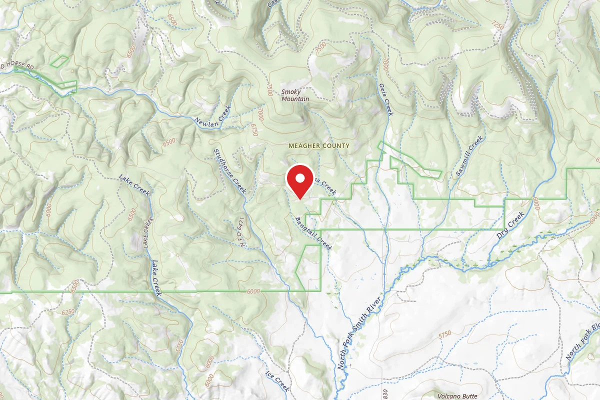 Helena-Lewis and Clark Dispersed Campsite BANGTAIL CREEK-830-03