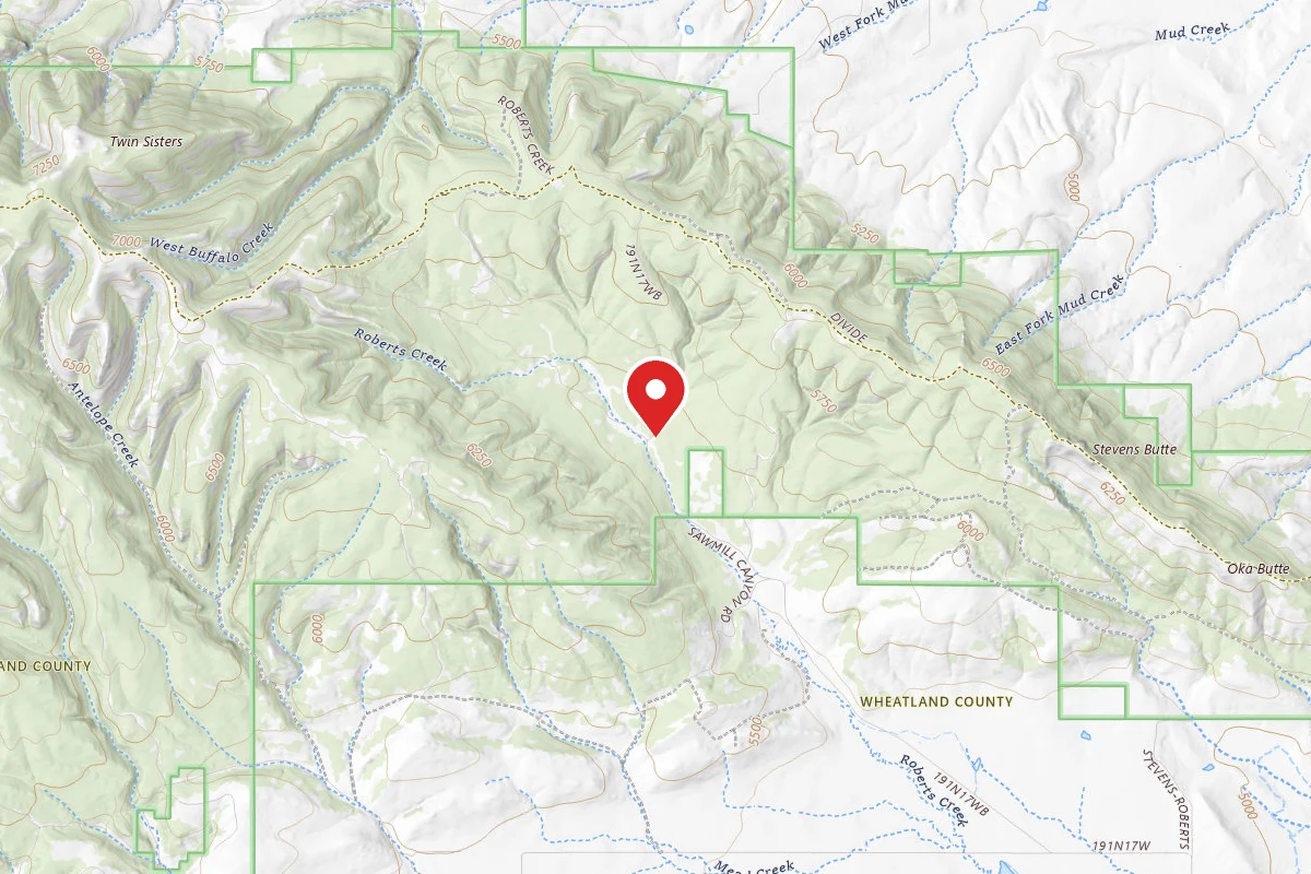 Helena-Lewis and Clark Dispersed Campsite ROBERTS CREEK RD 584-200