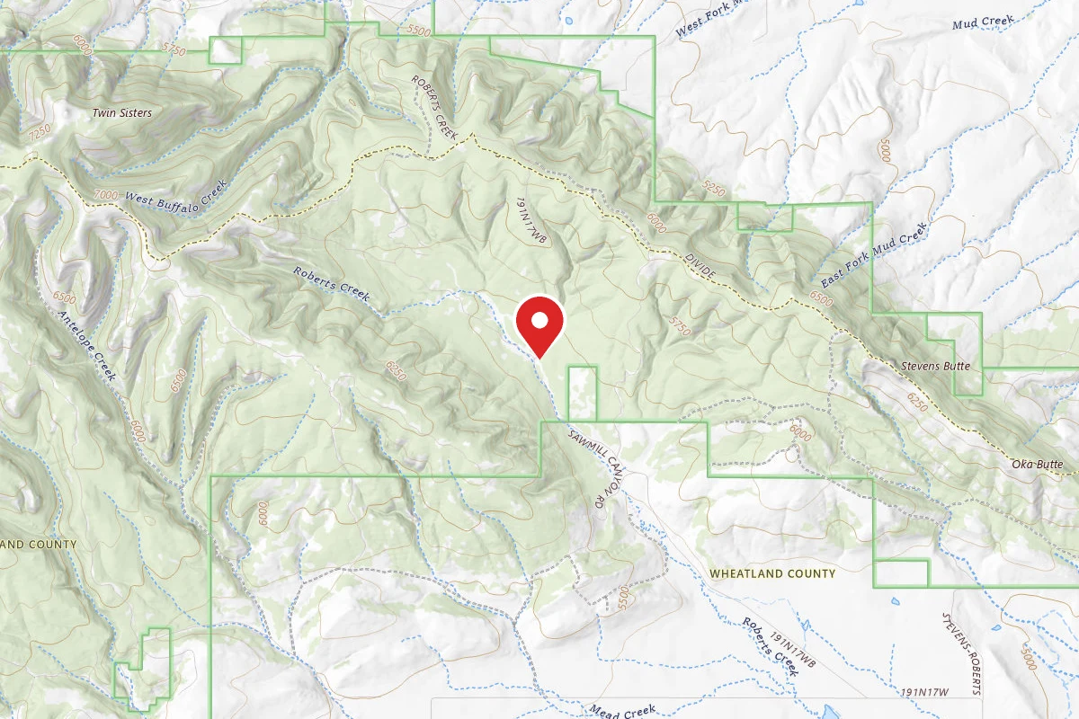 Helena-Lewis and Clark Dispersed Campsite ROBERTS CREEK RD584-202