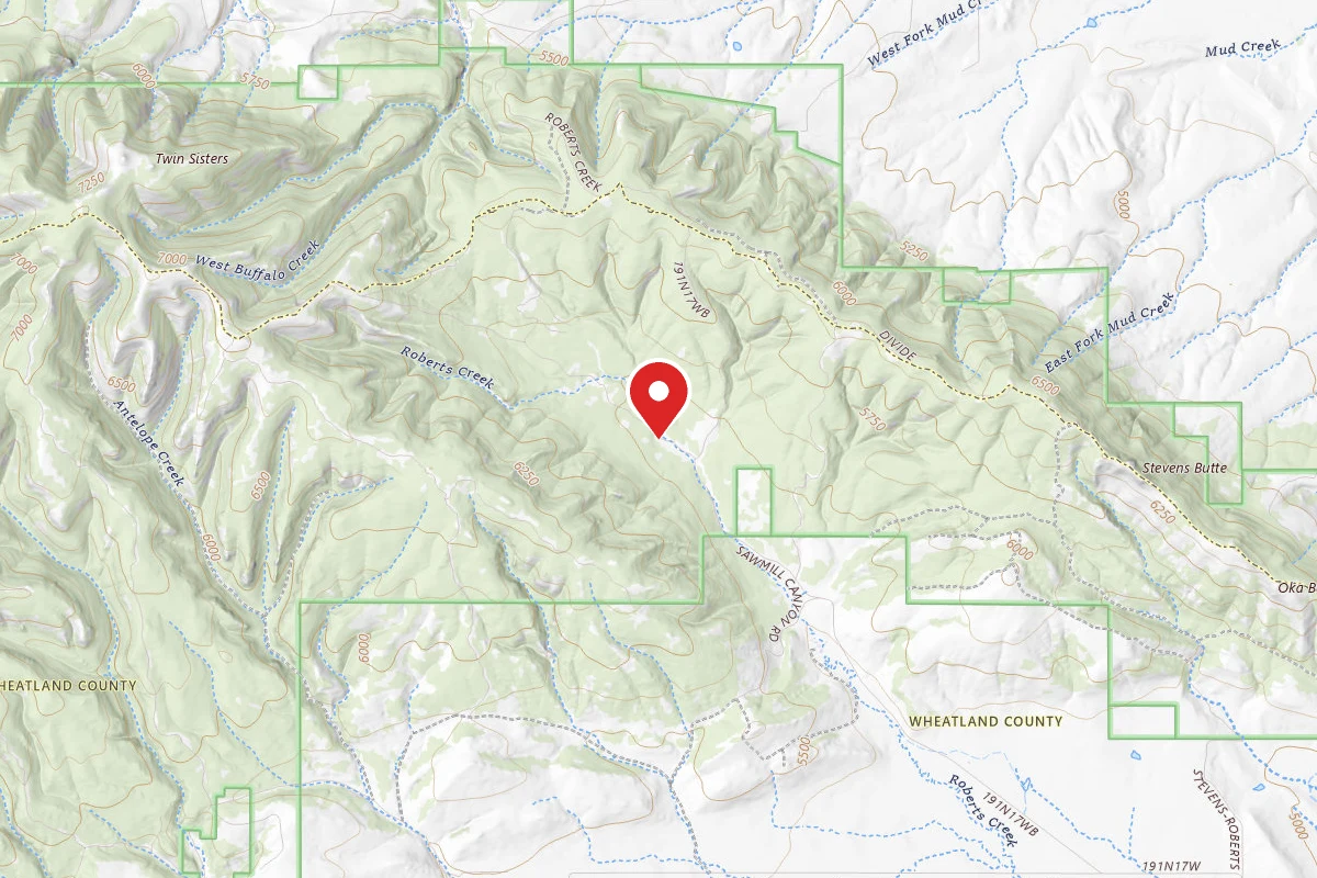 Helena-Lewis and Clark Dispersed Campsite ROBERTS CREEK RD584-204