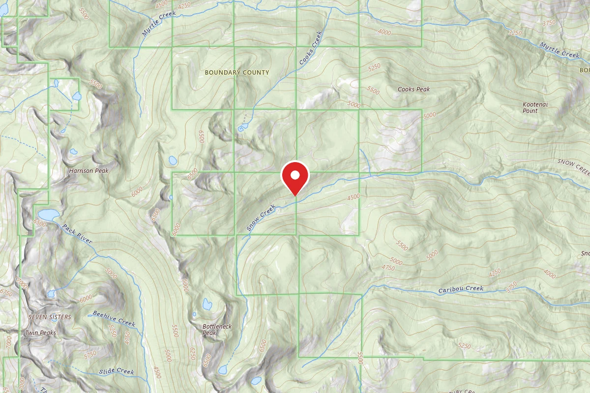 Idaho Panhandle Dispersed Campsite FS ROAD 402 (@ FS TRAIL 185 TH)