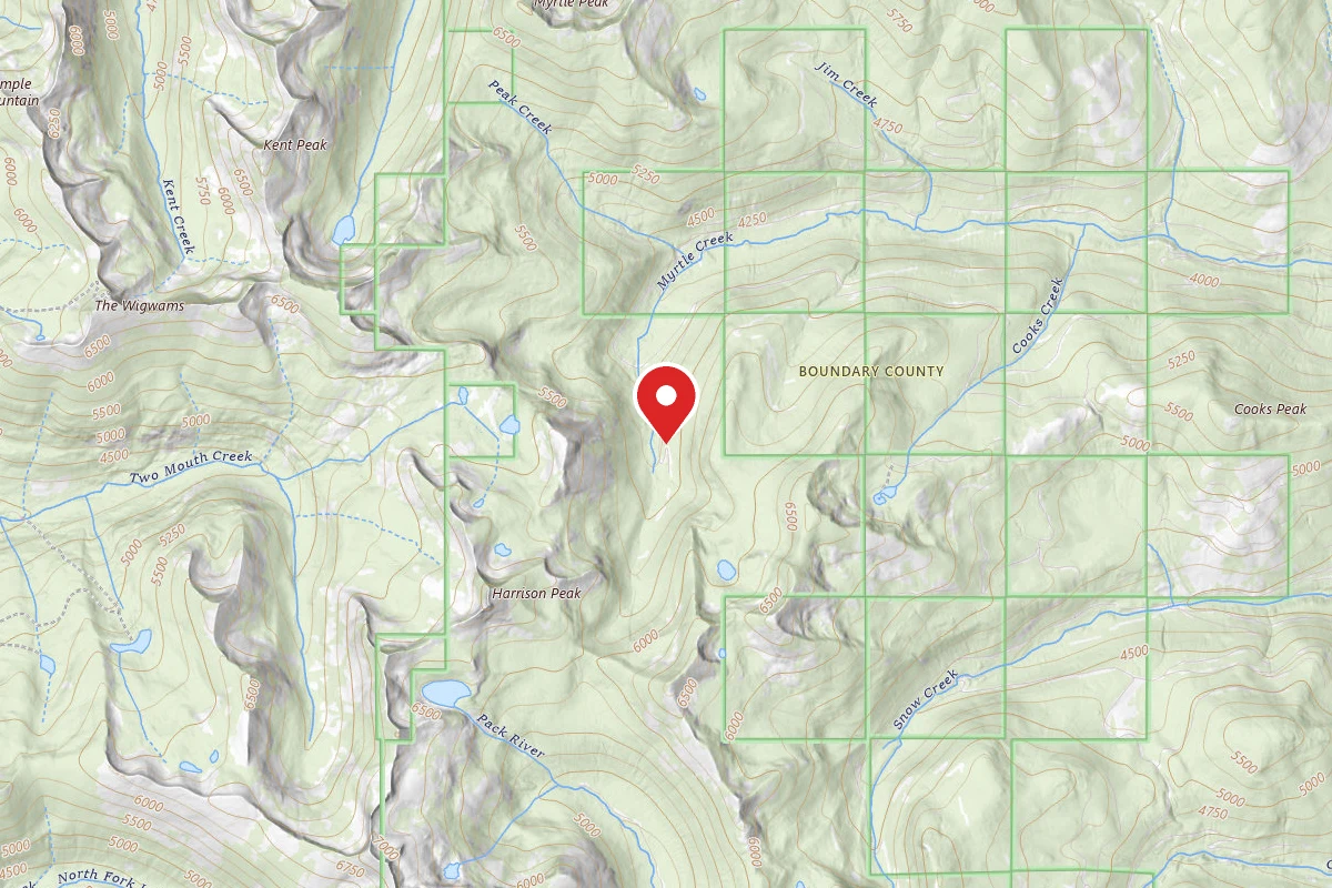 Idaho Panhandle Dispersed Campsite FS ROAD 2409 (@ FS TRAIL 6 TH) (HARRISON LAKE ACCESS)