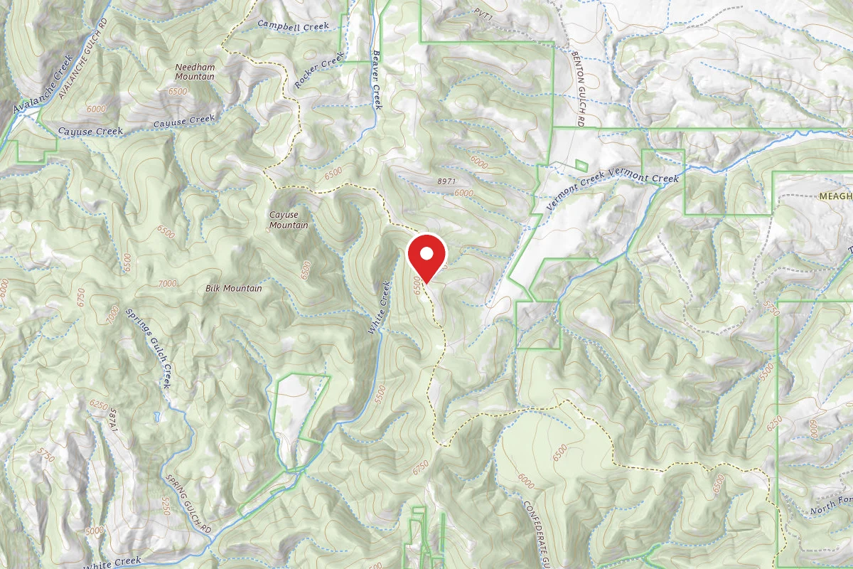 Helena-Lewis and Clark Dispersed Campsite RIDGE RD 4161 008