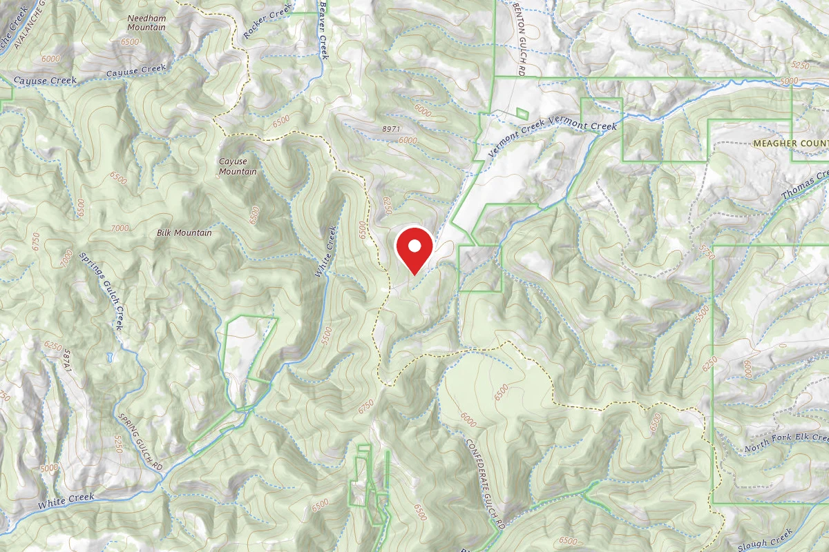 Helena-Lewis and Clark Dispersed Campsite VERMONT RD 587C1 010
