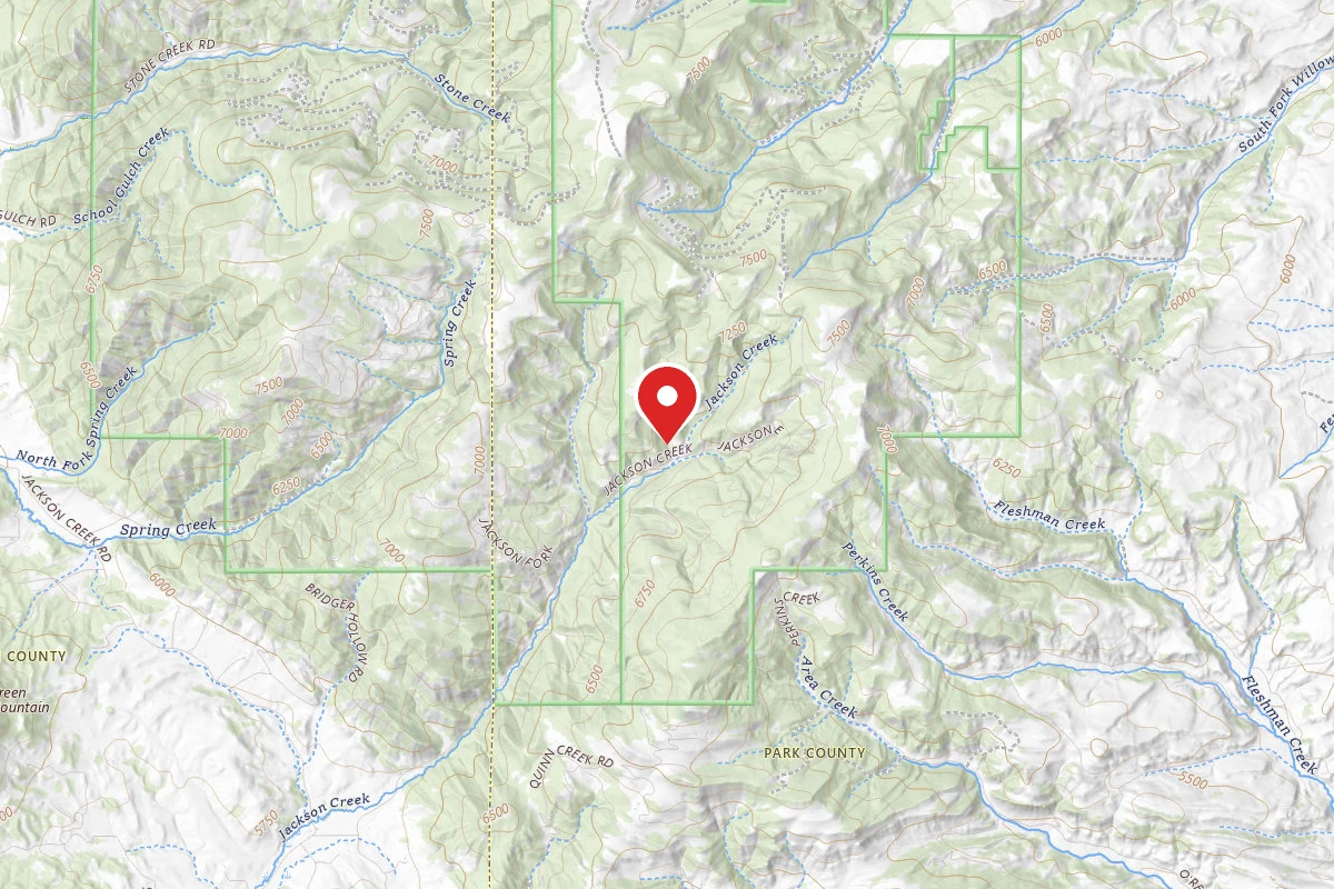 Custer Gallatin Dispersed Campsite FR977-02 JACKSON CK