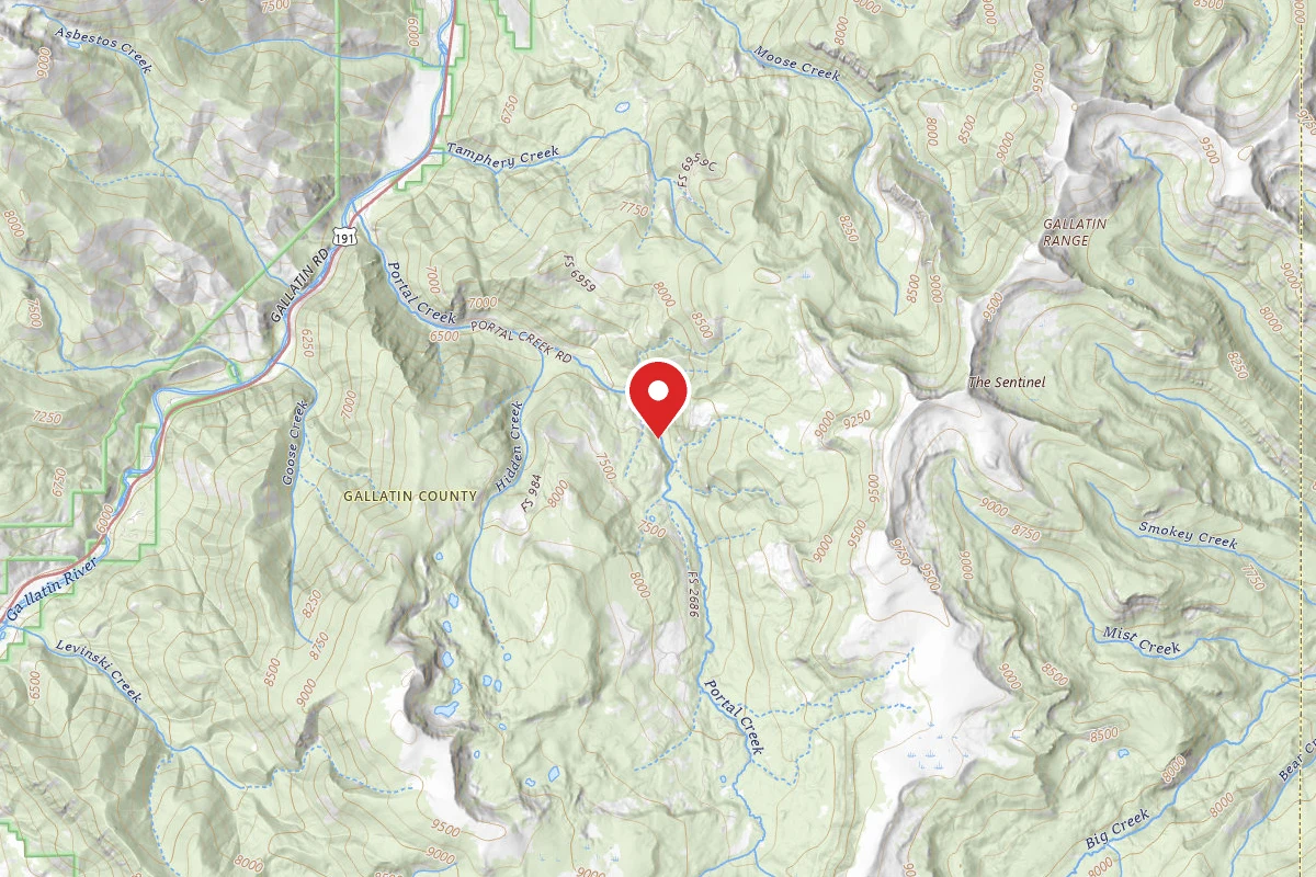 Custer Gallatin Dispersed Campsite FR984-03 MM3.3