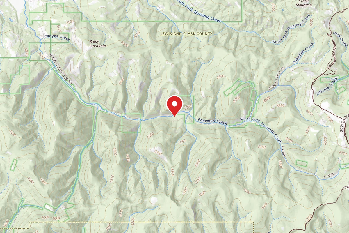 Helena-Lewis and Clark Dispersed Campsite STEMPLE RD 1879