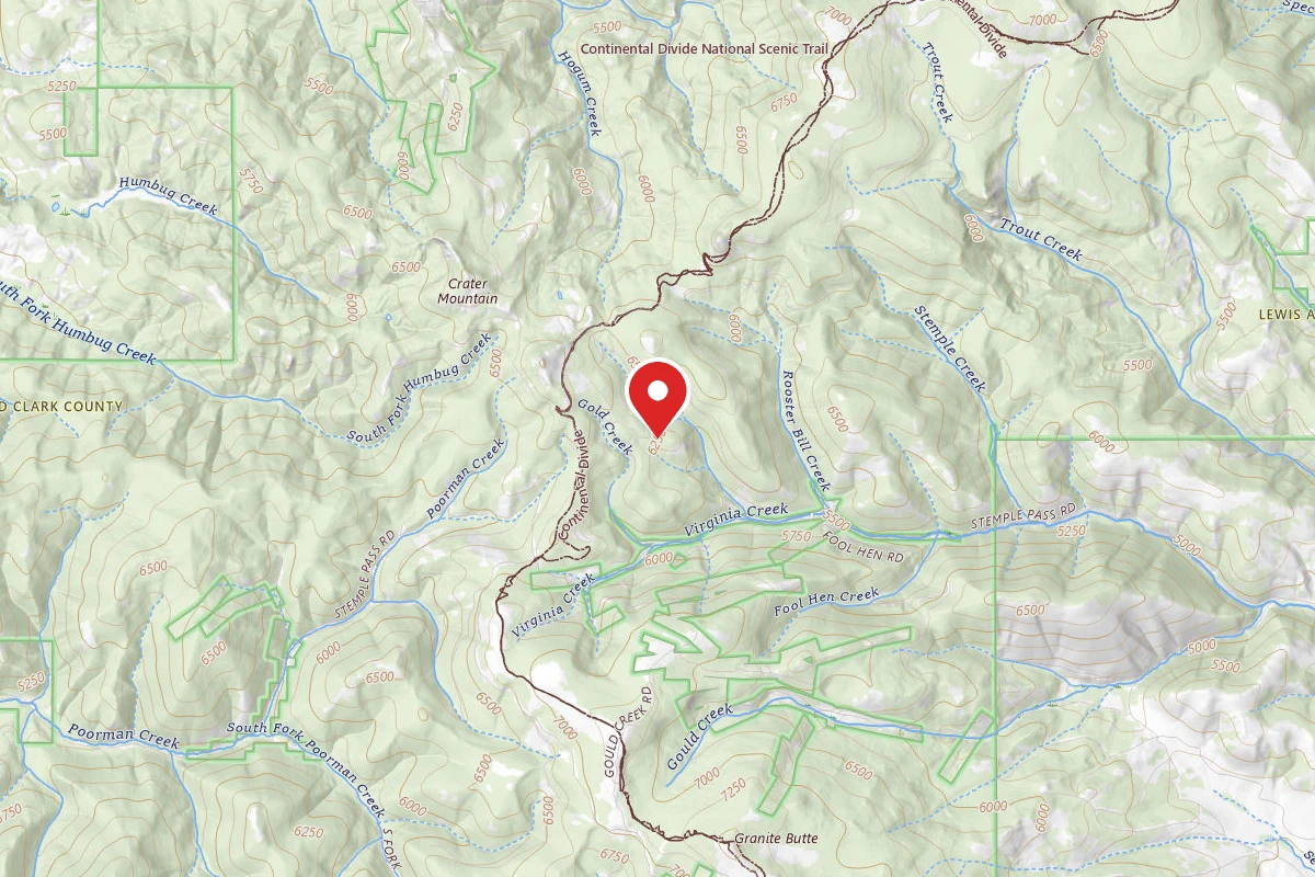 Helena-Lewis and Clark Dispersed Campsite PAGE GULCH 04