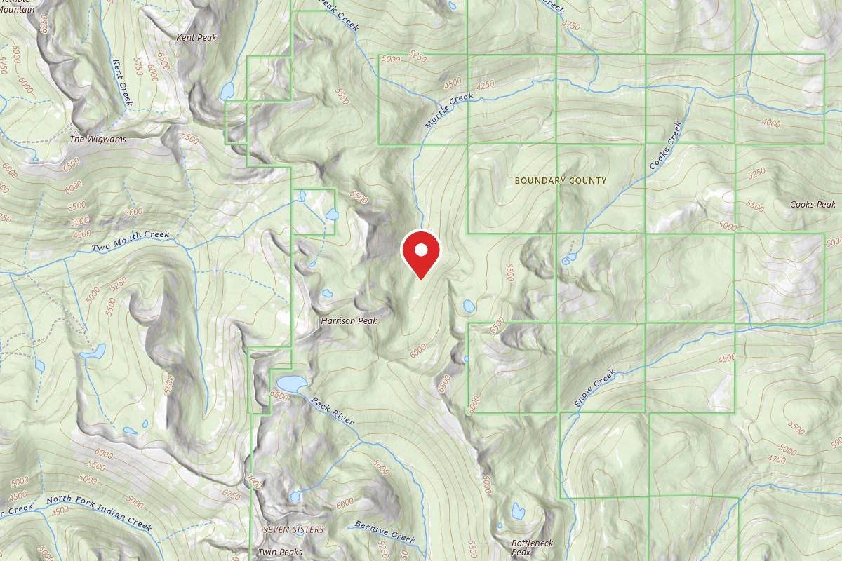Idaho Panhandle Dispersed Campsite FS TRAIL 6 (HARRISON LAKE ACCESS)