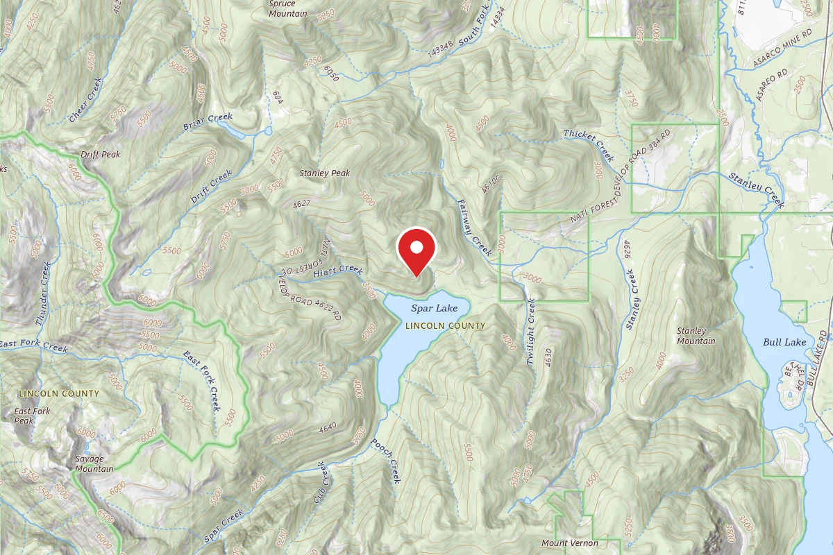 Kootenai Dispersed Campsite RD 604 CAMP 1
