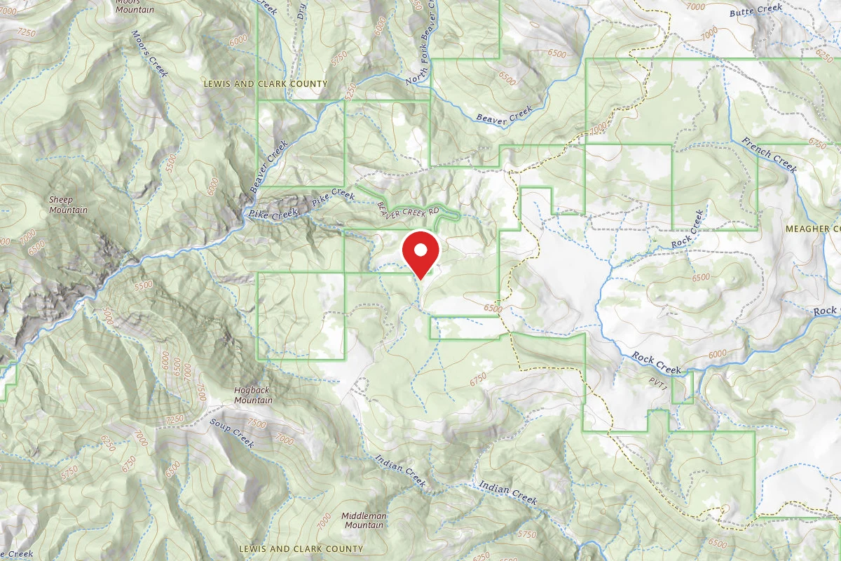 Helena-Lewis and Clark Dispersed Campsite PIKE GULCH RD 138 010