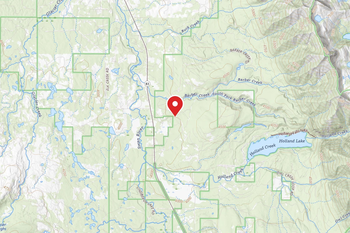 Flathead Dispersed Campsite CLOSED ROAD 41557