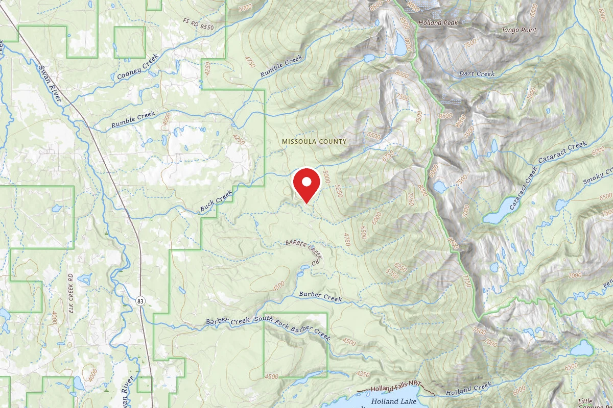 Flathead Dispersed Campsite CLOSED ROAD 905Y