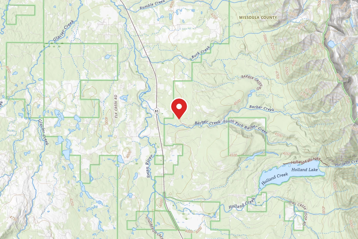 Flathead Dispersed Campsite CLOSED ROAD 9543