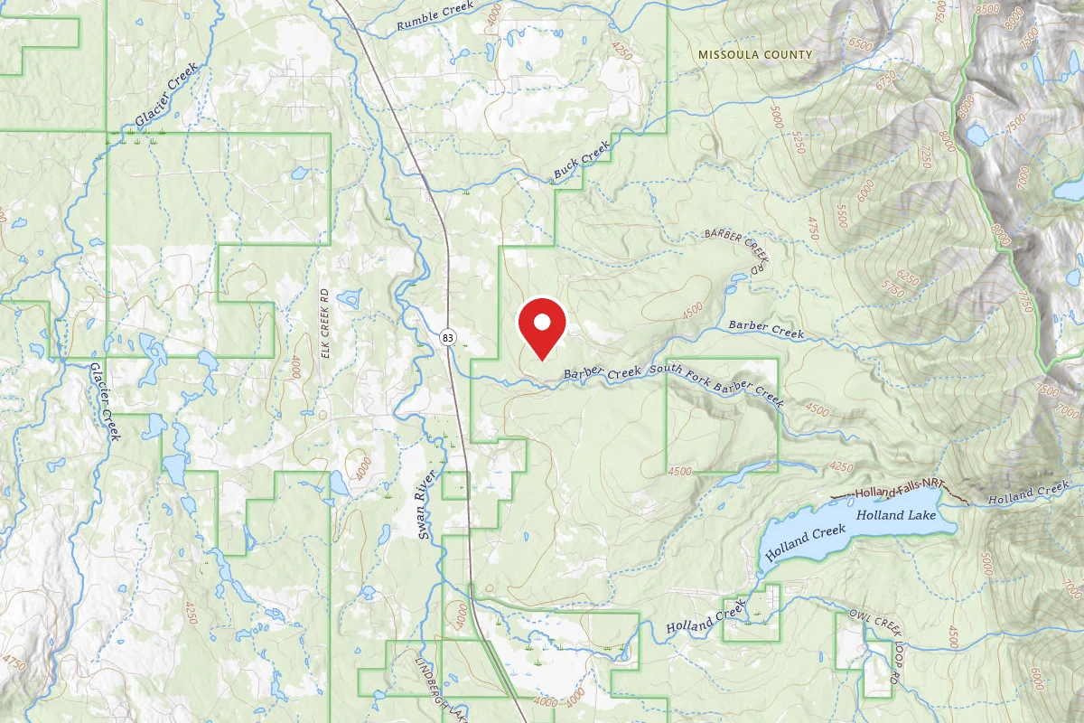 Flathead Dispersed Campsite CLOSED ROAD 9545