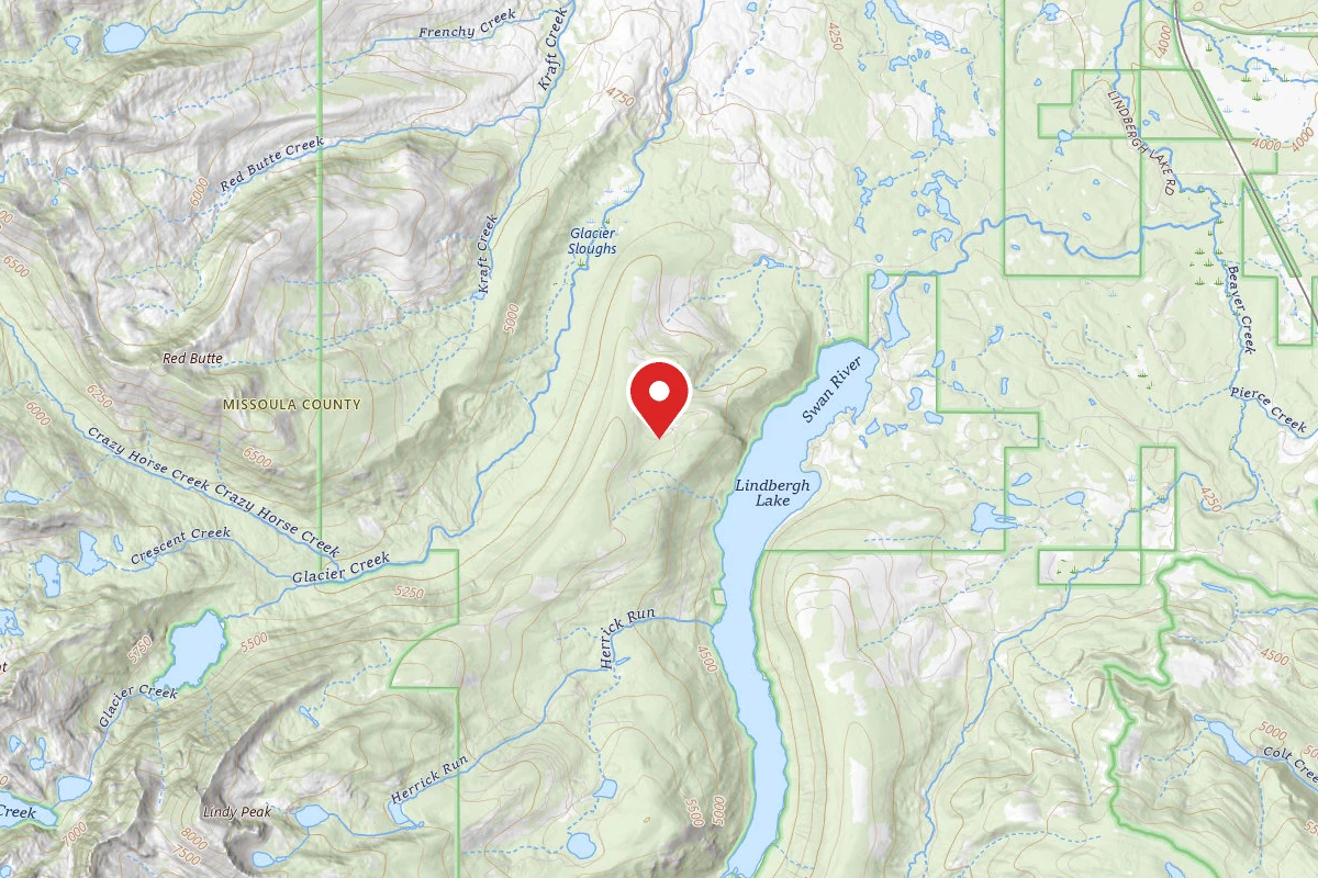 Flathead Dispersed Campsite GATED ROAD 10728